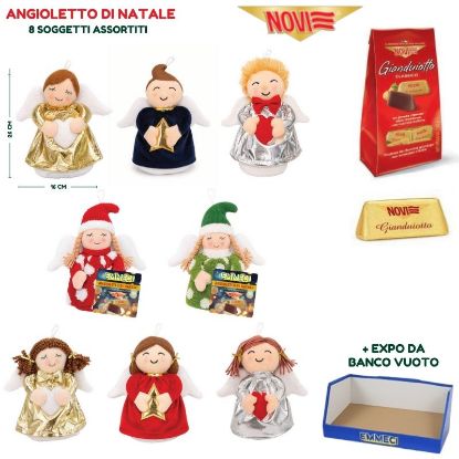 Immagine di EMMECI ANGELO CON DOLCI NATALE 24pz 130gr EXPO DA BANCO