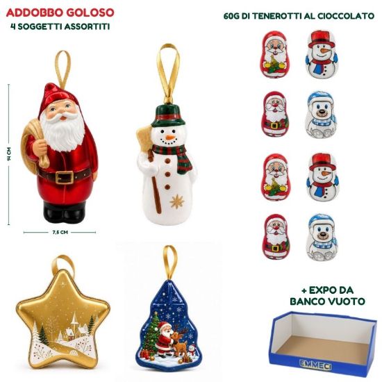 Picture of EMMECI TENEROTTI CIOCCOLATO 24pz 60gr EXPO DA BANCO