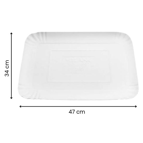 Immagine di VASSOI CARTONE RETTANGOLARI N.9 10KG 47x34cm