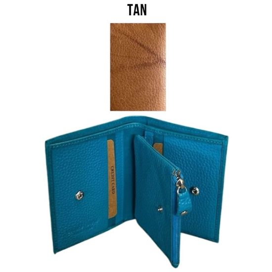 Immagine di PORTAFOGLIO DONNA TAN 1pz VERA PELLE