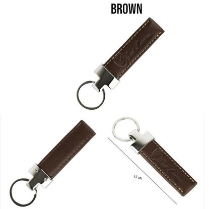 Immagine di PORTACHIAVI UOMO CONTE MASSIMO BROWN 1pz VERA PELLE