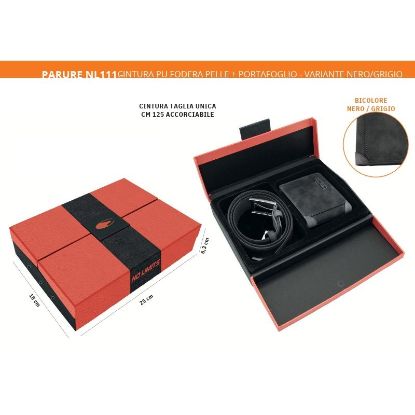 Immagine di PAROURE UOMO NOLIMITS NERO 1pz SCATOLA REGALO