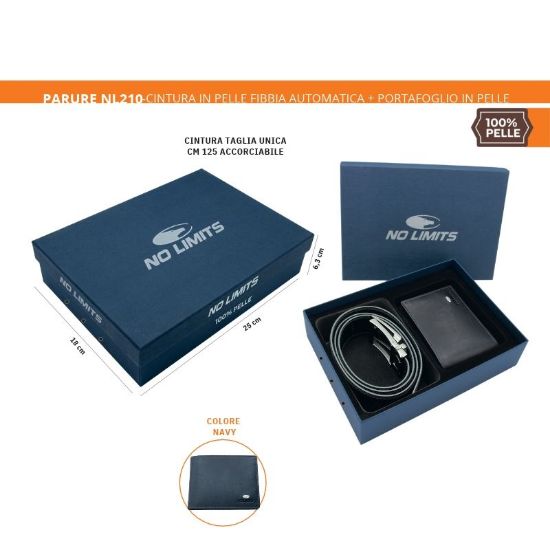 Immagine di PAROURE UOMO NOLIMITS BLU 1pz SCATOLA REGALO