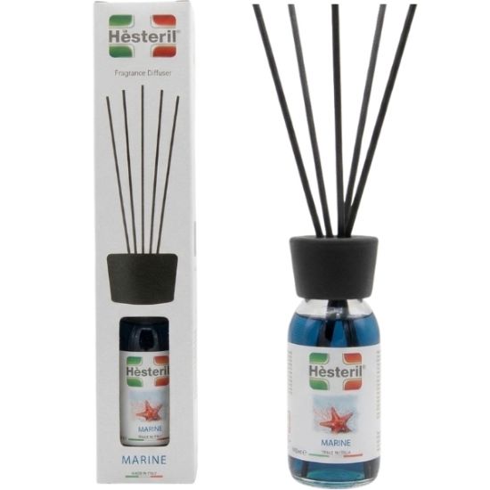 Picture of PROFUMATORE AMBIENTE HESTERIL 125ml C/BASTONCINI - MARINE