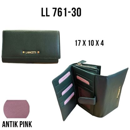 Immagine di PORTAFOGLIO DONNA BIAGIOTTI ANTIK PINK 1pz VERA PELLE