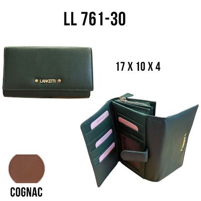 Immagine di PORTAFOGLIO DONNA BIAGIOTTI COGNAC 1pz VERA PELLE