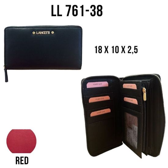 Immagine di PORTAFOGLIO DONNA BIAGIOTTI RED 1pz VERA PELLE