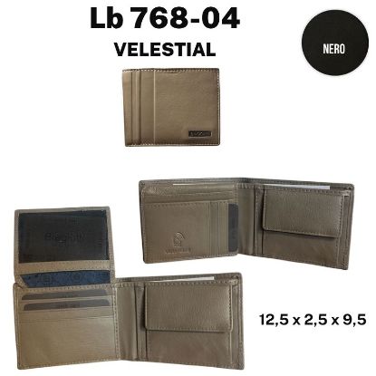 Immagine di PORTAFOGLIO DONNA BIAGIOTTI NERO 1pz VERA PELLE