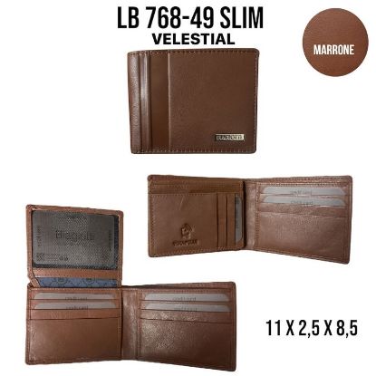 Immagine di PORTAFOGLIO UOMO BIAGIOTTI BROWN 1pz VERA PELLE