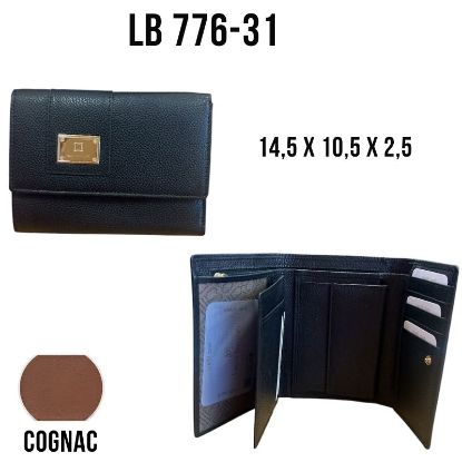 Immagine di PORTAFOGLIO DONNA BIAGIOTTI COGNAC 1pz VERA PELLE