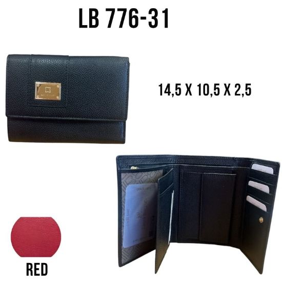 Immagine di PORTAFOGLIO DONNA BIAGIOTTI RED 1pz VERA PELLE