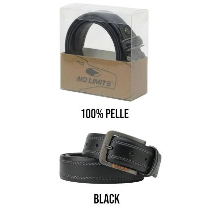 Immagine di CINTURA UOMO NOLIMITS H.3,5cm NERO 1pz SCATOLA REGALO