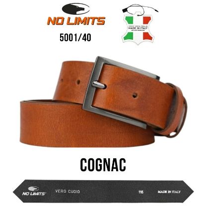 Immagine di CINTURA UOMO NOLIMITS H.4cm COGNAC 1pz SCATOLA REGALO