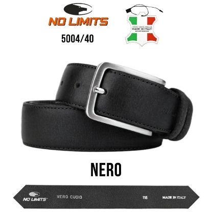 Immagine di CINTURA UOMO NOLIMITS H.4cm NERO 1pz SCATOLA REGALO