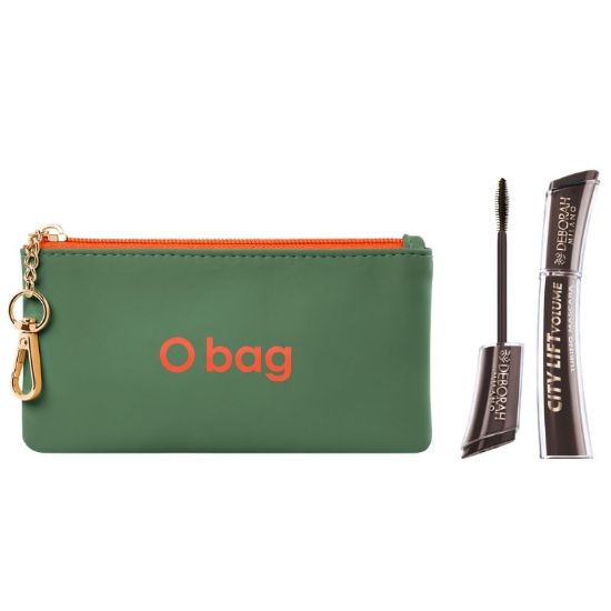 Immagine di COFANETTO DEBORAH   OBAG MINI 16x08 03 VERDE&ARANCIO 1 ART