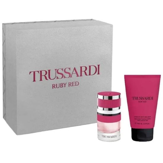 Immagine di COFANETTO TRUSSARDI RUBY RED F SET EP 60+lot 100/F80