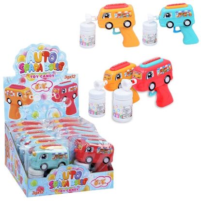 Picture of CARAMELLE TOYS 12pz JOYGUM SPARA BOLLE AUTO