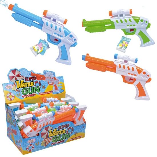 Picture of CARAMELLE TOYS 12pz CANDY TOYS SUPER WATER GUN