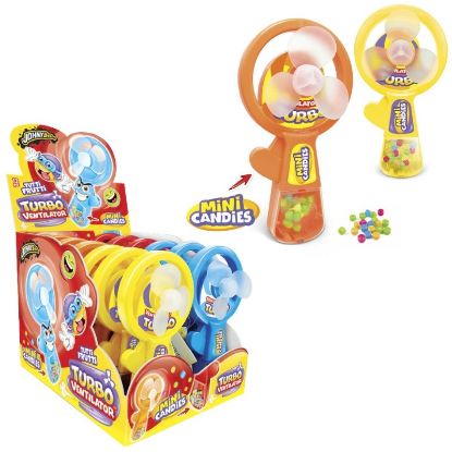 Picture of CARAMELLE TOYS 12pz JOHNY BEE TURBO VENTILATORE 12g